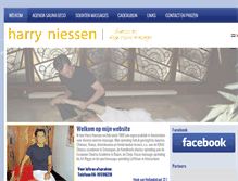 Tablet Screenshot of harryniessen.nl